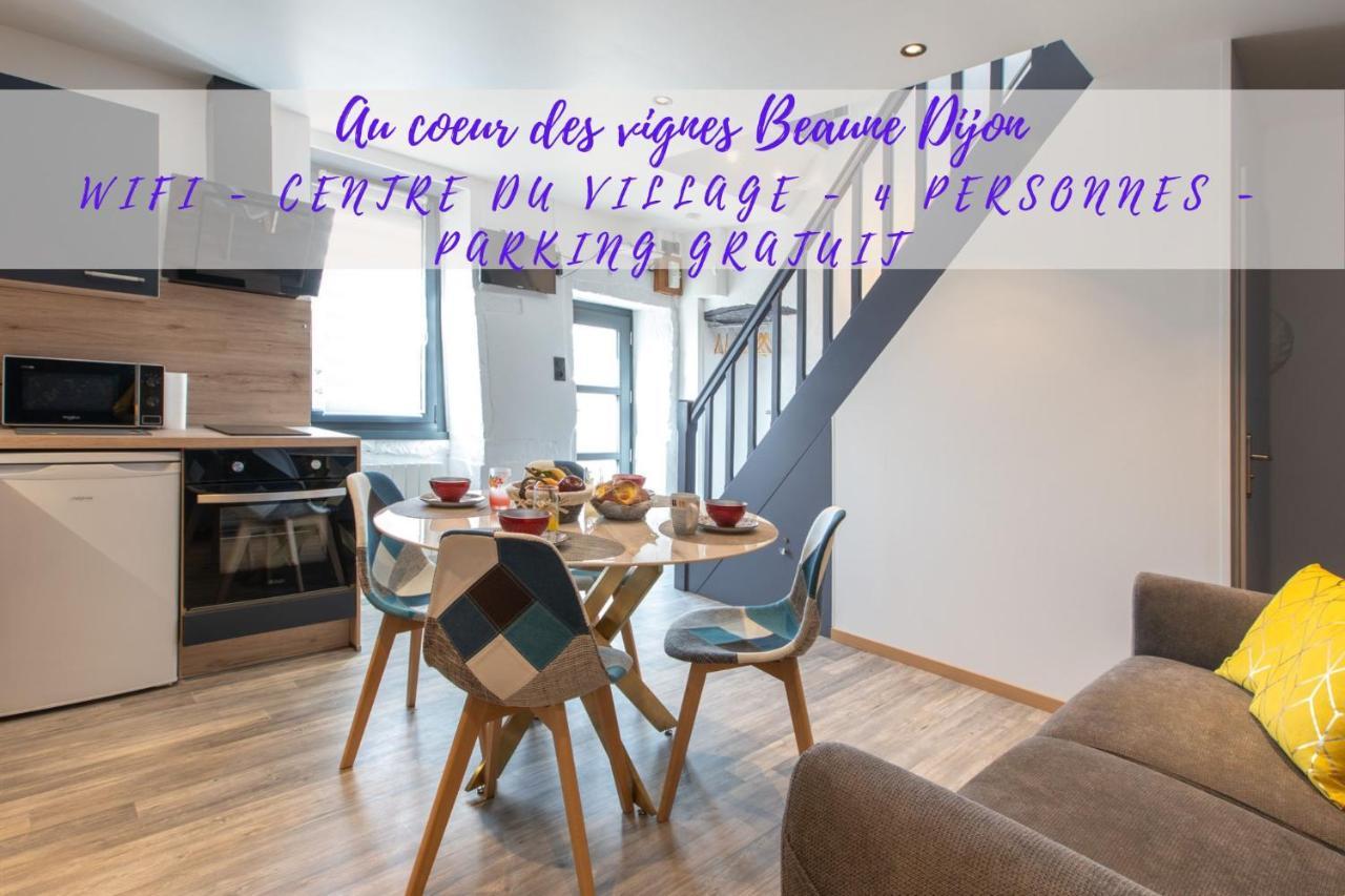 Au Coeur Des Vignes Entre Beaune Et Dijon Villa Montceau-et-Echarnant Luaran gambar